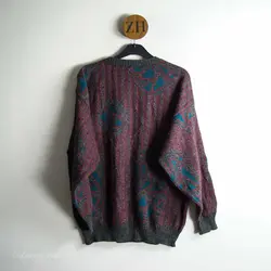 بافت طرحدار زرشکی