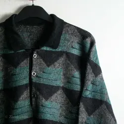 بافت طرحدار سه دکمه