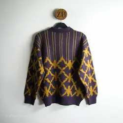 بافت طرحدار سه دکمه