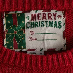 بافت طرحدار Merry Christmas