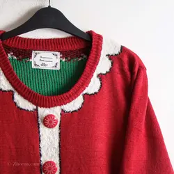 بافت طرحدار کریسمسی