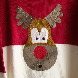 بافت طرحدار کریسمسی