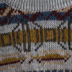 بافت طرحدار چند رنگ