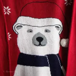 بافت طرحدار Merry Christmas