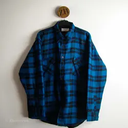 پیراهن پشمی ضخیم استردار  The mens store