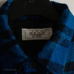 پیراهن پشمی ضخیم استردار  The mens store