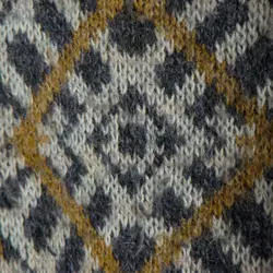 بافت طرحدار لوزی