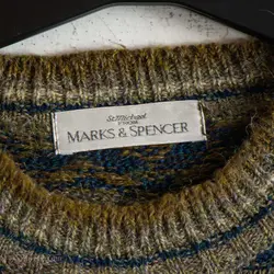 بافت طرحدار Mark's & Spencer