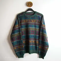 بافت طرحدار سبز