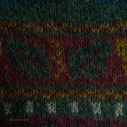 بافت طرحدار سبز