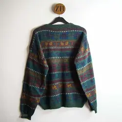 بافت طرحدار سبز