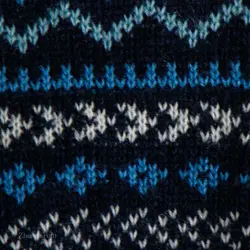 بافت طرحدار آبی