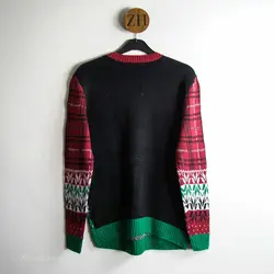 بافت طرحدار Ugly holiday sweater