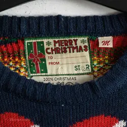 بافت طرحدار Merry Christmas