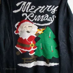 بافت طرحدار Merry Christmas