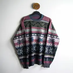 بافت طرحدار چند رنگ