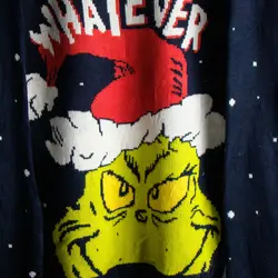 بافت طرحدار The Grinch