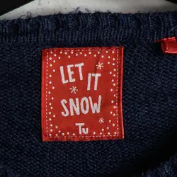 بافت طرحدار Let it snow tu