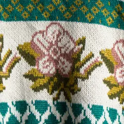 بافت طرحدار طرح گل