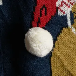 بافت طرحدار کریسمسی