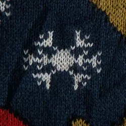 بافت طرحدار کریسمسی