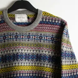 بافت طرحدار Wool Rich