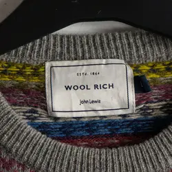 بافت طرحدار Wool Rich