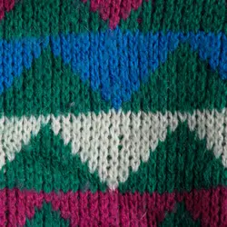 بافت طرحدار سبز