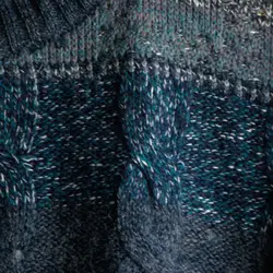 بافت طرحدار آبی