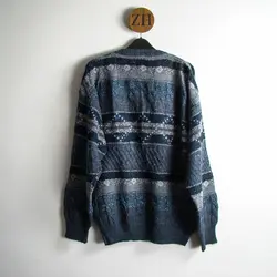 بافت طرحدار آبی