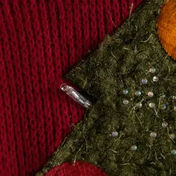 بافت طرحدار کریسمسی