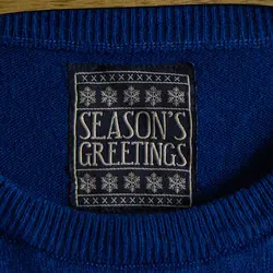 بافت طرحدار Season's greetings