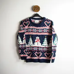 بافت طرحدار کریسمسی