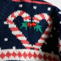 بافت طرحدار کریسمسی