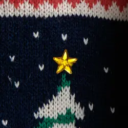 بافت طرحدار کریسمسی