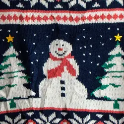 بافت طرحدار کریسمسی