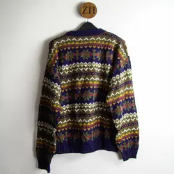 بافت طرحدار چند رنگ