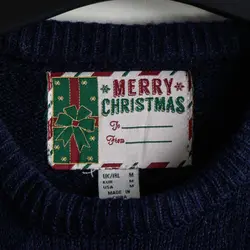 بافت طرحدار Merry Christmas