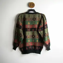 بافت طرحدار چند رنگ