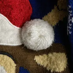 بافت طرحدار Merry CHristmas