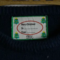 بافت طرحدار  Merry Christmas