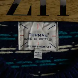 بافت طرحدار Top man