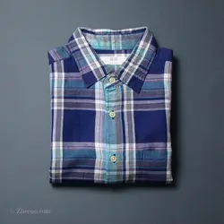 پیراهن کنف آستین کوتاه  Uni qlo