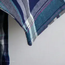 پیراهن کنف آستین کوتاه  Uni qlo