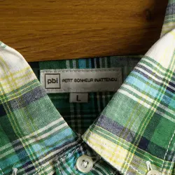 پیراهن کنف آستین کوتاه pbi