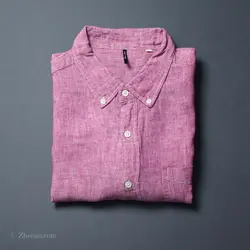 پیراهن کنف آستین کوتاه Top Valu