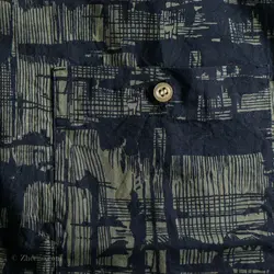 پیراهن هاوایی مشکی طرحدار