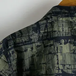 پیراهن هاوایی مشکی طرحدار