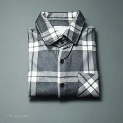 پیراهن پشمی شطرنجی