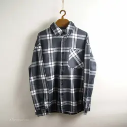 پیراهن پشمی شطرنجی